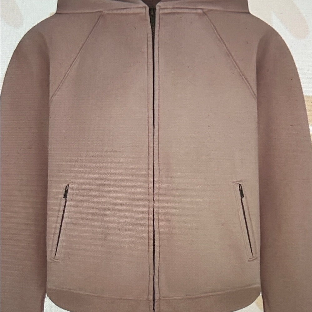 NWT SKIMS Oversized Fleece Hoodie Color Light Fawn - Picture 5 of 12